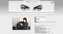Desktop Screenshot of mjtranslate.com